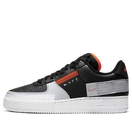 Кроссовки air force 1 тип Nike, черный cq2344-001 | black/hyper crimson/wolf grey