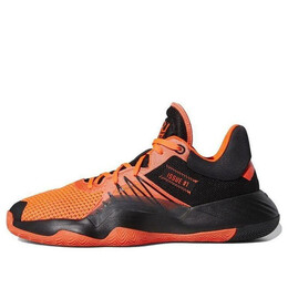 Кроссовки дон выпуск №1 Adidas, черный eh2133 | black/orange