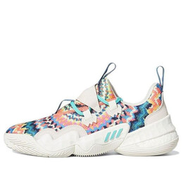 Кроссовки trae young 1 Adidas, синий gy0295 | blue/orange