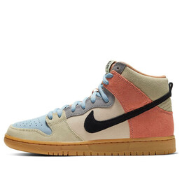 Кроссовки sb dunk high pro Nike, синий cn8345-001 | blue/black/pink
