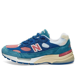 Кроссовки 992 сделано в сша New Balance, синий m992nt | blue/pink