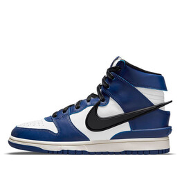 Кроссовки x ambush dunk высокие Nike, синий cu7544-400 | deep royal blue/white/pale ivory/black