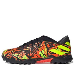 Кроссовки x messi nemeziz.3 tf Adidas, черный fw7429 | black/orange