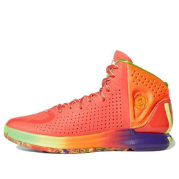 Кроссовки d rose 4 рестомод Adidas, красный fx5014 | red/orange/yellow