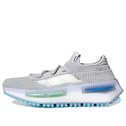 Кроссовки nmd_s1 Adidas, серый hq4435 | light solid grey/crystal white/clear sky