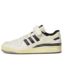 Кроссовки оригинальные форум 84 низкие aec Adidas, белый hp9543 | white/black