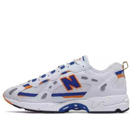 Кроссовки 827 New Balance, белый ml827aaa | white/blue/orange