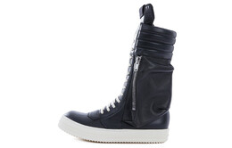 Кеды мужские высокие Rick Owens, черный ru02b2899lpo-91
