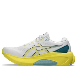 Кроссовки гель каяно 30 Asics, белый 1011b548-101 | white/bright yellow