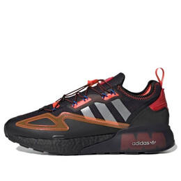 Кроссовки оригинал zx 2k boost Adidas, черный gy1209 | black/red/orange