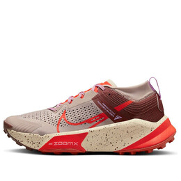 Кроссовки zoomx zegama trail Nike, коричневый dh0623-200 | taupe/dark pony/sand/picante red