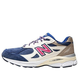 Кроссовки x kith 990v3 сделано в сша New Balance, белый m990kh3 | white/blue/pink