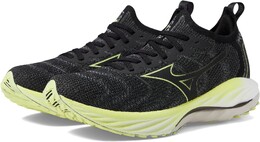Кроссовки Wave Neo Wind Mizuno, цвет Undyed Black/Luminous 9720644 | undyed black/luminous
