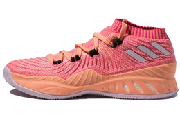 Баскетбольные кроссовки Stella Mccartney X Crazy Explosive Vintage для мужчин, средний верх, оранжевый/пудровый Adidas aq0981