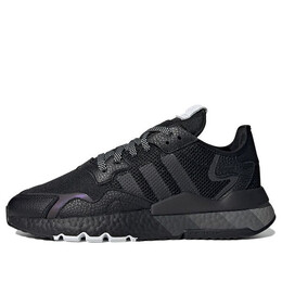 Кроссовки оригинальные nite jogger Adidas, черный h01717 | black/gray/purple