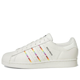 Кроссовки оригиналы суперзвезда гордость rm кроссовки Adidas, белый id7493 | off white/core black/off white