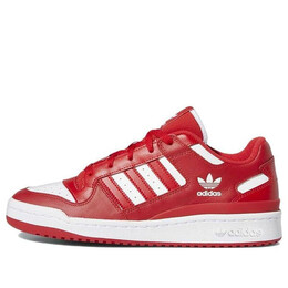 Кроссовки форум низкий Adidas, алый hq1495 | scarlet / cloud white