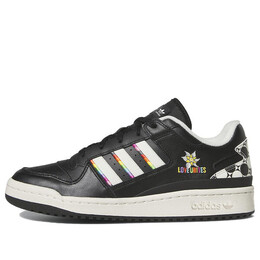 Кроссовки оригиналы гордость rm форум низкие туфли Adidas, черный id7491 | core black / cloud white