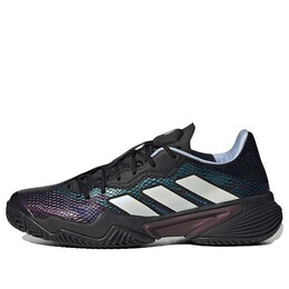 Кроссовки баррикада Adidas, черный hq8415 | core black / cloud white / blue dawn
