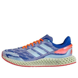 Кроссовки 4d run 1.0 Adidas, синий fw1231 | blue/orange