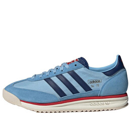 Кроссовки sl 72 rs Adidas, голубой ig4649 | light blue/dark blue/better scarlet