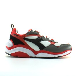 Мужские кроссовки Whiz Run бело-красные Diadora, черный 4002499 | schwarz rot
