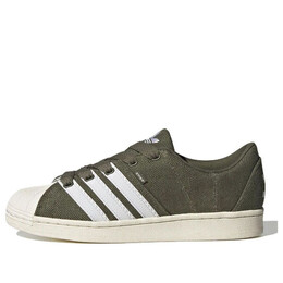 Кроссовки суперзвезда супермодифицированные Adidas, зеленый fz6367 | olive strata/cloud white/off white