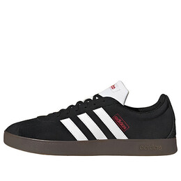Кроссовки vl court lifestyle скейт обувь Adidas, черный hq1801 | black / white / gum