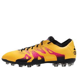 Кроссовки x 15.1 ag искусственная трава обувь Adidas, желтый s74708 | yellow/purple/black