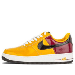 Кроссовки air force 1 премиум Nike, золотой 309096-701 | gold/black/red/white