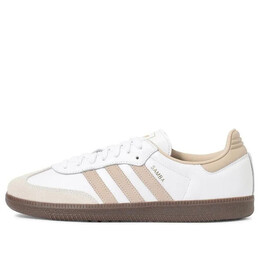 Кроссовки самба ог Adidas, белый ji0218 | footwear white/clay brown/gum 5