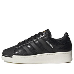Кроссовки оригинальные superstar xlg shoes Adidas, черный ie5195 | core black / core black / gold metallic