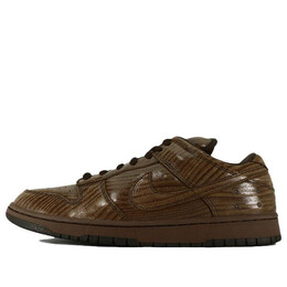 Кроссовки x michael lau sb dunk low Nike, коричневый 316164-221 | brown