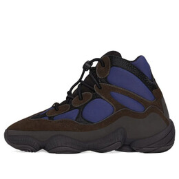 Кроссовки 500 высокие Adidas Yeezy, коричневый fy4269 | brown/blue