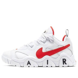 Кроссовки воздушный заграждение низкий Nike, белый cj5395-100 | white/black/team orange