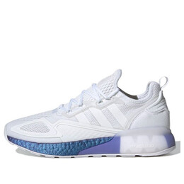 Кроссовки zx 2k boost Adidas, белый fv2928 | white/purple