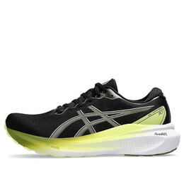 Кроссовки гелевые kayano 30 очень широкие Asics, черный 1011b690-003 | black/glow yellow