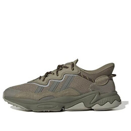 Кроссовки оригиналы ozweego Adidas, коричневый hp2333 | brown/gray/green