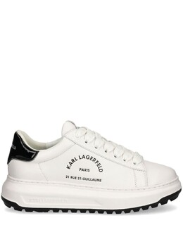 Кроссовки Karl Lagerfeld Rue St Guillaume Kapri Lug, белый kl57538 | белый
