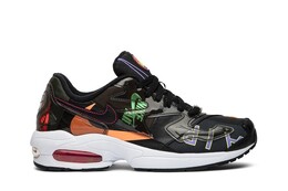 Кроссовки Nike Atmos x Air Max 2 Light 'Logos Alternative', черный ci5590 001 | black