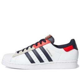 Кроссовки суперзвезда Adidas, белый h05250 | white/red/blue