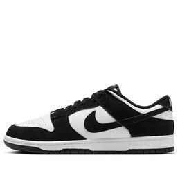 Кроссовки Nike Dunk Low Retro SE 'Suede Panda' FQ8249-100 Mens, белый fq8249-100 | white/black/white