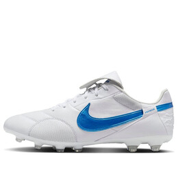 Кроссовки премьер 3 фг низкие Nike, белый hm0265-103 | white/signal blue