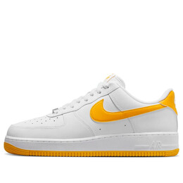 Кроссовки air force 1 низкие Nike, белый fj4146-105 | white/university gold/white