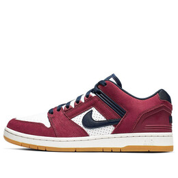 Кроссовки air force 2 low sb Nike, красный ao0300-600 | red