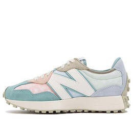 Кроссовки 327 New Balance, синий ms327dew | blue/pink