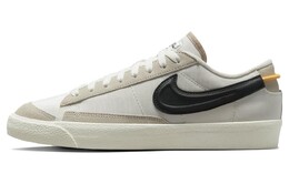 Кроссовки Nike Blazer Low 77 SE, светло-серый/черный dv0798-100