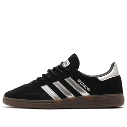 Кроссовки гандбольные специальные Adidas, черный jp5356 | black/silver/brown