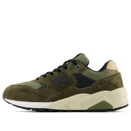Кроссовки 580 кроссовки для повседневной носки New Balance, зеленый mt580adc | olive green/white