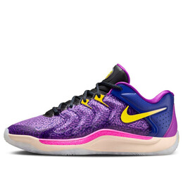 Кроссовки кд 17 эп Nike, синий fj9488-400 | royal blue/opti yellow/black/laser fuchsia/vivid purple/guava ice